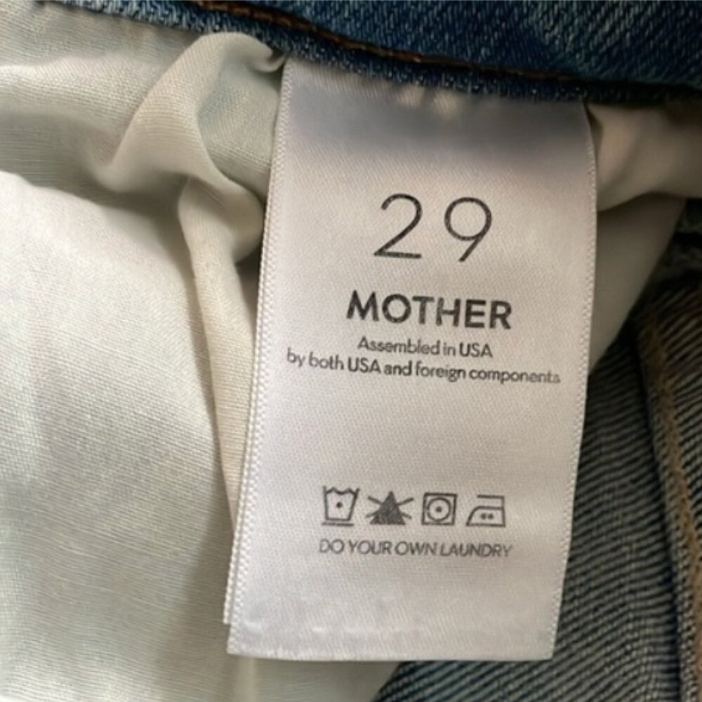 Mother The Hustler Ankle Jeans California Cruiser Wash Denim Pants NWT - Picture 4 of 5